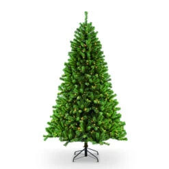 7.5’ X 54” Pre-Lit Full Northern Fir Artificial Christmas Tree - Clear Lights