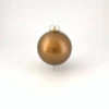 40ct Bronze Glass Christmas Ball Ornaments 1.25" (30mm)