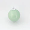 4ct Aqua Blue Pearl Glass Christmas Ball Ornaments 4.75" (120mm)