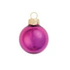 2ct Soft Rose Pink Shiny Glass Christmas Ball Ornaments 6" (150mm)