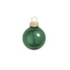 28ct Emerald Green Glass Shiny Christmas Ball Ornaments 2" (50mm)