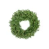 Pre-Lit Northern Frasier Fir Artificial Christmas Wreath - 24-Inch, Clear Lights
