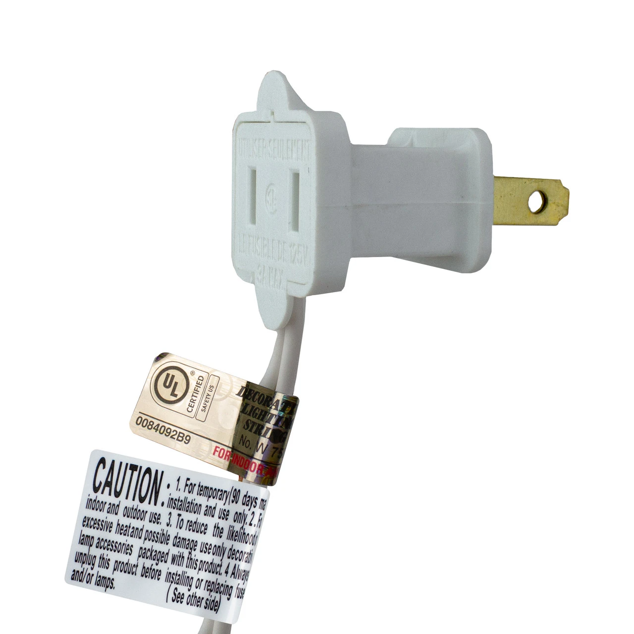 10 Multi-Color Yarn Ball Patio Globe Lights - 8.6 Ft White Wire - Image 2