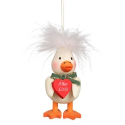 4" Christian Ulbricht Old Love Ducky Ornament