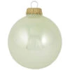 8ct Pearl Shiny Glass Christmas Ball Ornaments 2.5" (67mm)