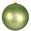 Pear Green Shatterproof Shiny Christmas Ball Ornament 8" (200mm)