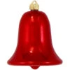 7" Sonic Red Shatterproof Shiny Christmas Bell Ornament