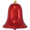 9" Sonic Red Shatterproof Shiny Christmas Bell Ornament