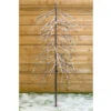 3.75' Pre-Lit Pencil Functional Inverted Artificial Christmas Tree - Warm White LED Lights
