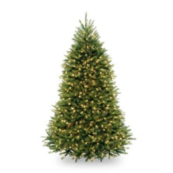 6.5’ Pre-Lit Dunhill Fir Artificial Christmas Tree – Clear Lights