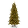 7.5’ Pre-Lit Sierra Spruce Slim Artificial Christmas Tree – Clear Lights