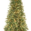 6.5’ Pre-Lit Tiffany Fir Artificial Christmas Tree – Clear Lights