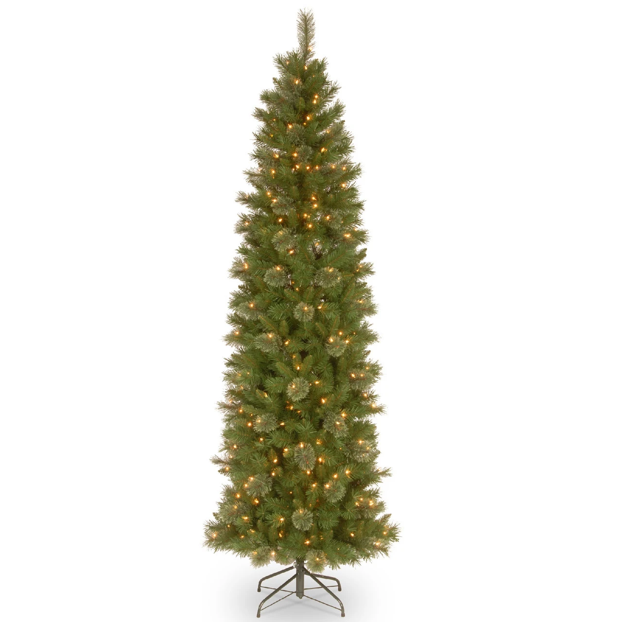 6.5’ Pre-Lit Tacoma Pine Artificial Christmas Tree - Clear Lights