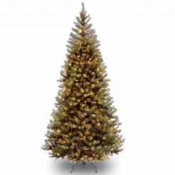7.5 Ft. Aspen Spruce Tree With Clear Lights