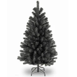 4.5’ North Valley Black Spruce Artificial Christmas Tree - Unlit