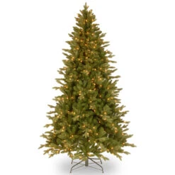 7.5’ Pre-LitAvalon Spruce Christmas Tree – Clear Lights