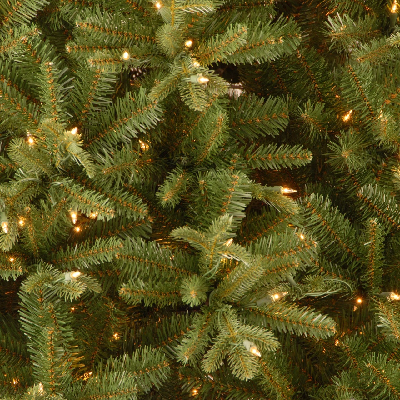 7’ Pre-Lit Tiffany Fir Artificial Christmas Tree – Clear Lights - Image 3