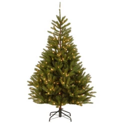 7.5’ Pre-Lit Medium Topeka Spruce Artificial Christmas Tree - Clear LED Lights