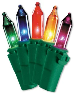 Club Pack Of 1000 Multi-Color Christmas Replacement Bulbs 14"