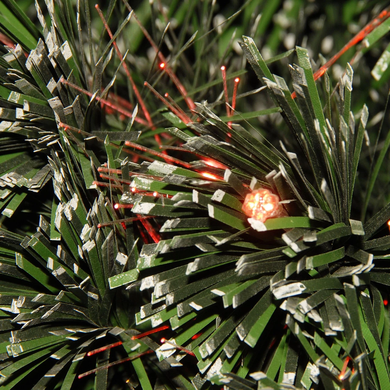 4' Pre-Lit Medium Fiber-Optic Artificial Christmas Tree - Multicolor LED Lights - Image 3