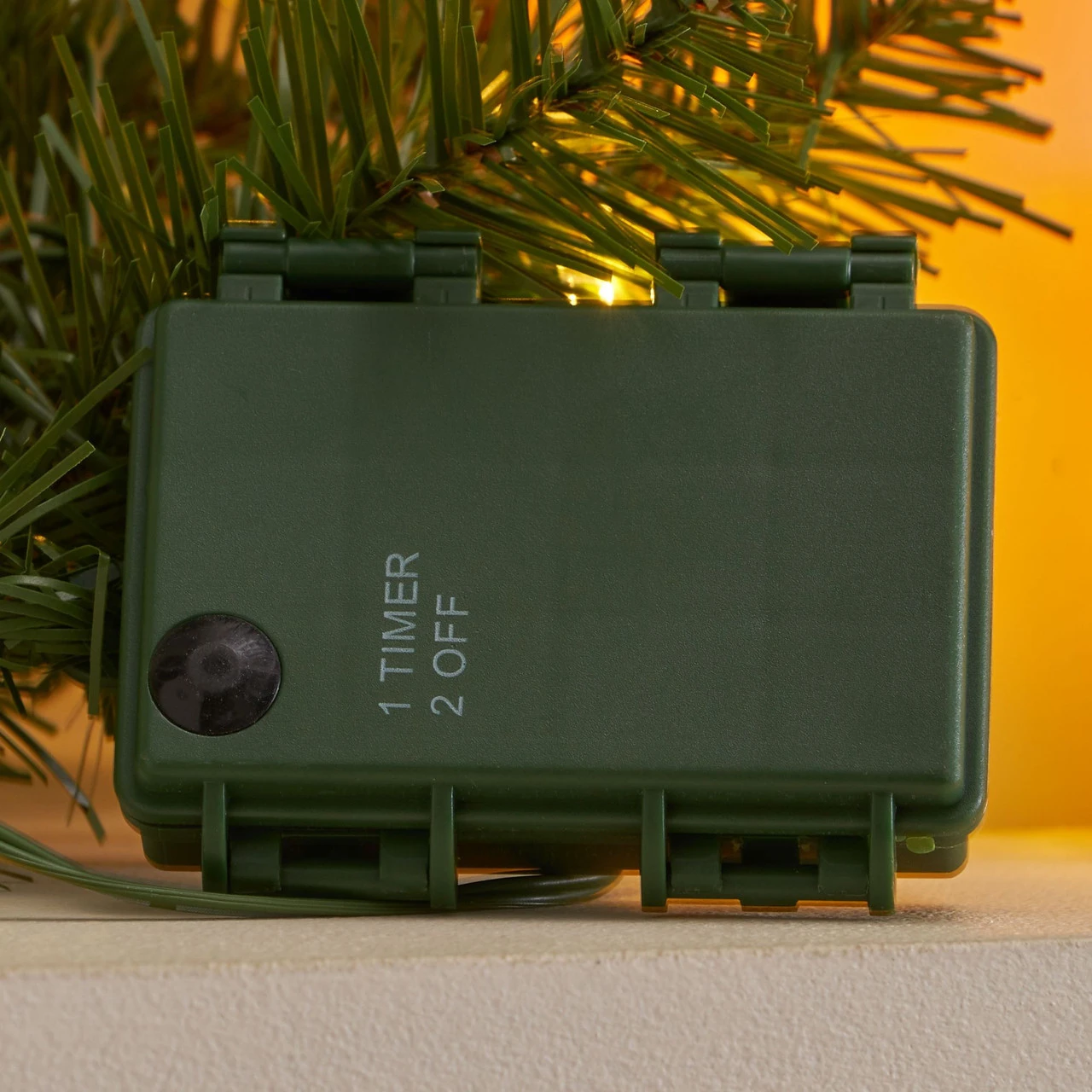 9' X 10" Pre-Lit Cashmere Pine Artificial Christmas Garland - Warm White LED Lights - Image 5