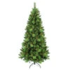 6.5' Pre-LitAdirondack Pine Artificial Christmas Tree, Clear Lights