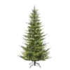 6.5' Pre-lit Medium Pine Artificial Christmas Tree With Insta-Shape Memory Wire – Clear Lights