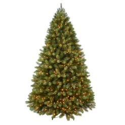 7.5' Pre-Lit Middlebury Spruce Artificial Christmas Tree, Clear Lights