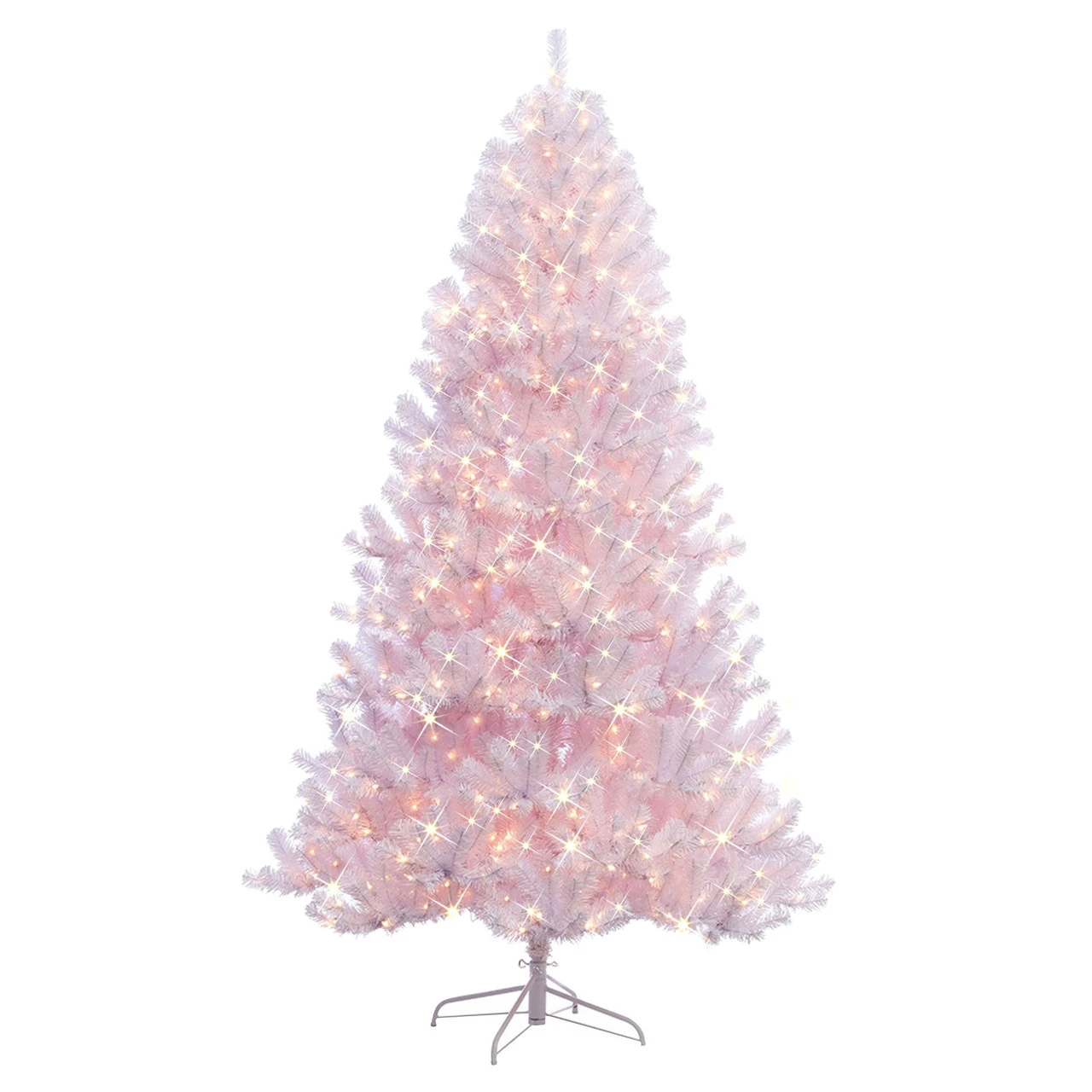 6.5' Pre-Lit Northern Fir Artificial Christmas Tree, Clear Lights