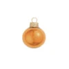 Pearl Burnt Orange Glass Ball Christmas Ornament 7"(180mm)