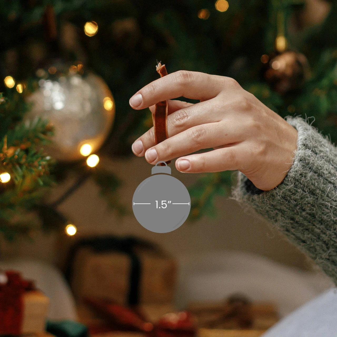 40ct Black Matte Glass Christmas Ball Ornaments 1.5" (40mm) - Image 2