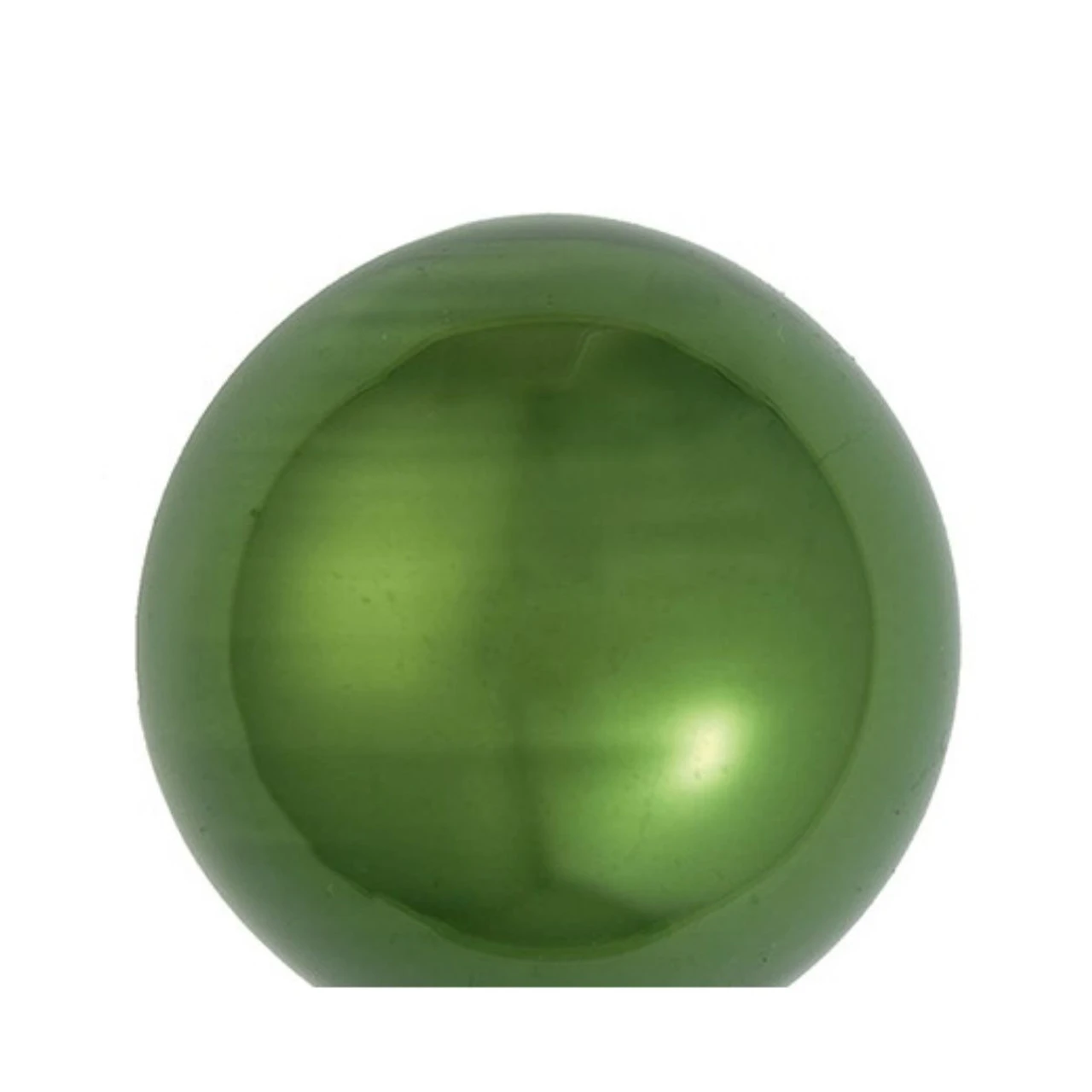 12ct Moss Green Glass Pearl Christmas Ball Ornaments 2.75" (65mm) - Image 2
