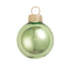 Shiny Lime Green Glass Ball Christmas Ornament 7" (180mm)