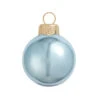 4ct Shiny Sky Blue Glass Ball Christmas Ornaments 4.75" (120mm)