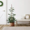 4.5' Noble Fir Layered Artificial Christmas Tree, Unlit