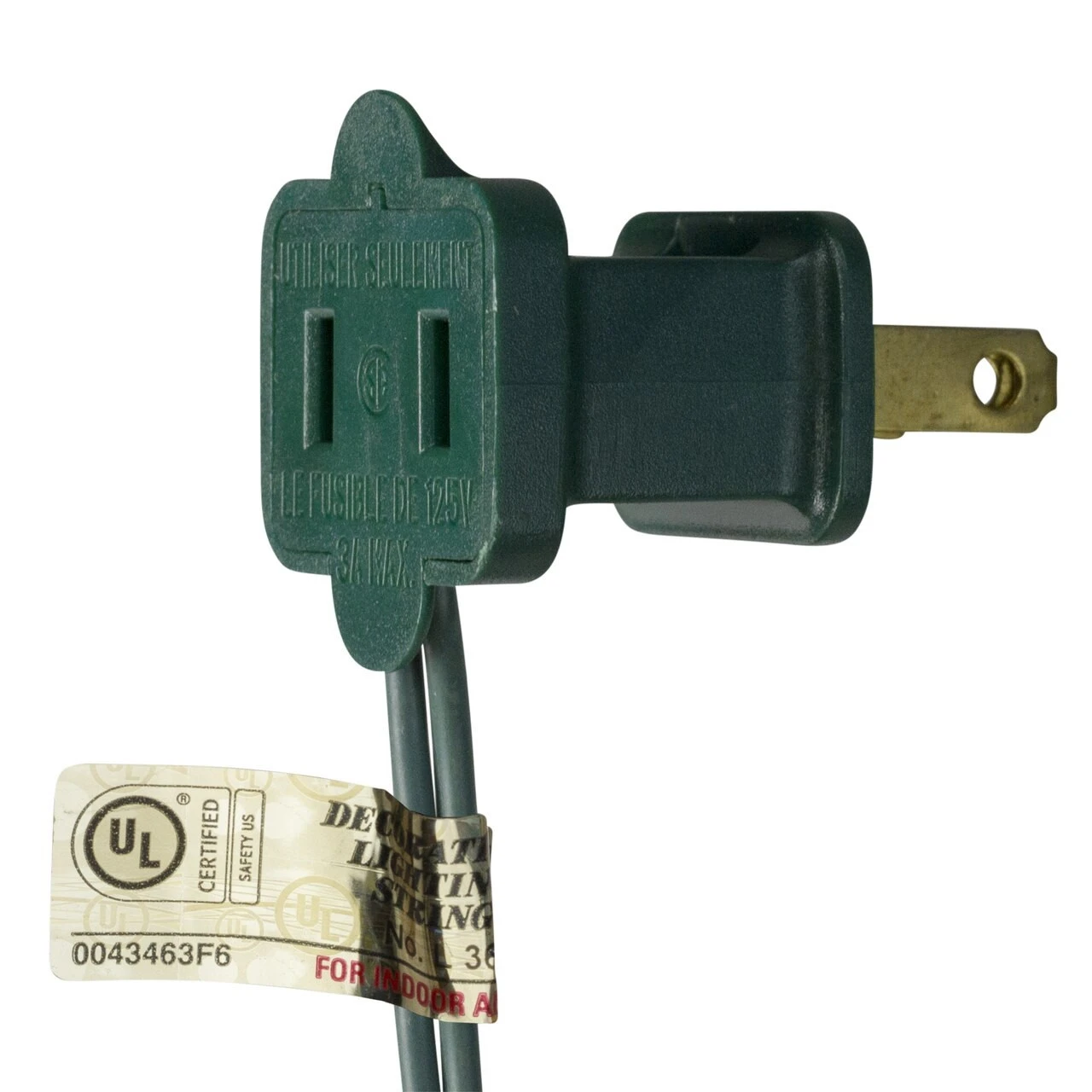 50 Count Red And White LED G12 Berry Christmas Lights, 15.9 Ft Green Wire - Image 3