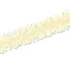 Club Pack Of 24 Ivory Festive Tissue Festooning Decorations 25'