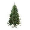 7.5' Pre-Lit Slim Traditional Mixed Pine Artificial Christmas Tree - Clear Lights