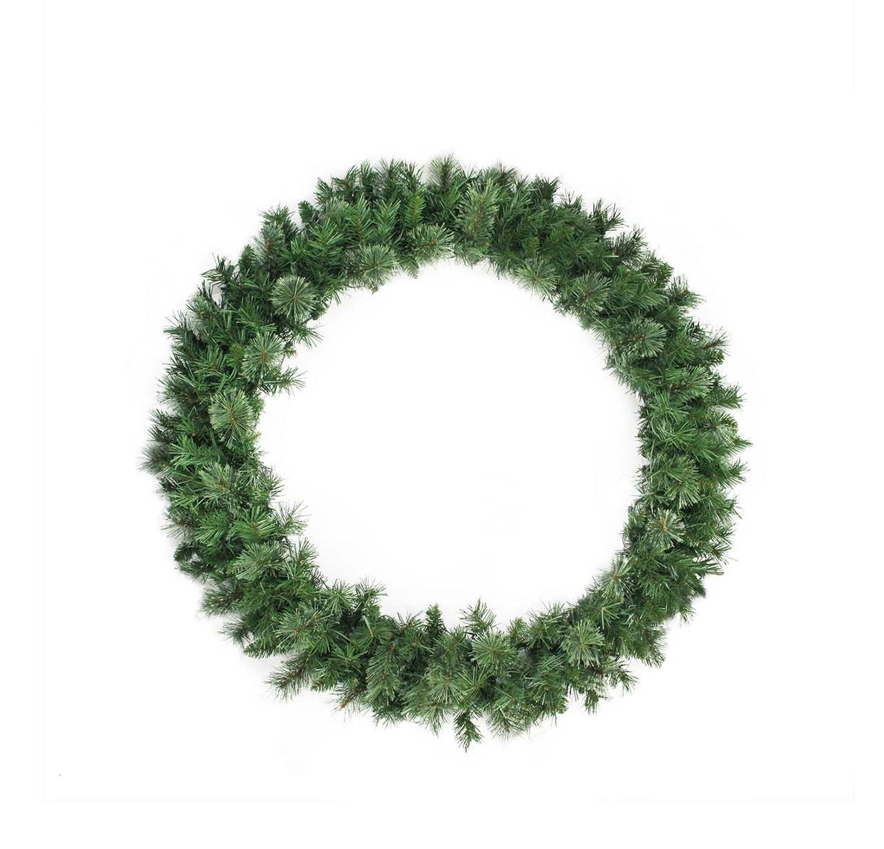 Mixed Cashmere Pine Artificial Christmas Wreath - 48-Inch, Unlit