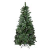 6' Snowy Mixed Montana Pine Artificial Christmas Tree - Unlit