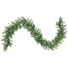 9' X 8" Pre-Lit Canadian Pine Artificial Christmas Garland, Multi Lights