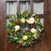 Gourds And Foliage Artificial Thanksgiving Wreath - 24-Inch, Unlit