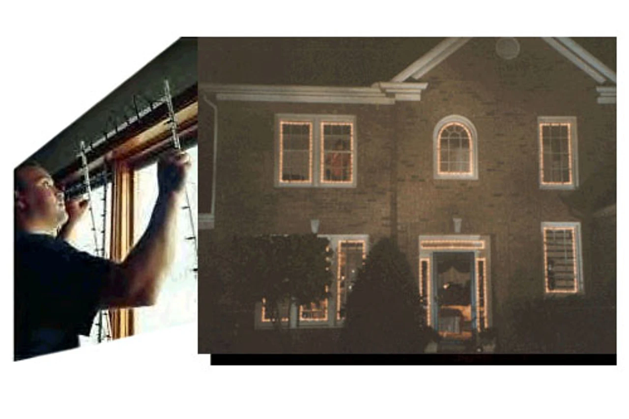 The Window Wonder For Christmas Lights Display - Adjustable 8 Rod Pack - Image 3