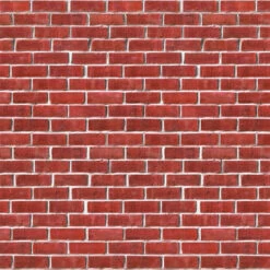 Pack Of 6 Printed Holiday Red Brick Wall Backdrop 4' X 30'
