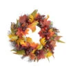 Apple And Berry Maple Leaf Twig Artificial Wreath, 22-Inch