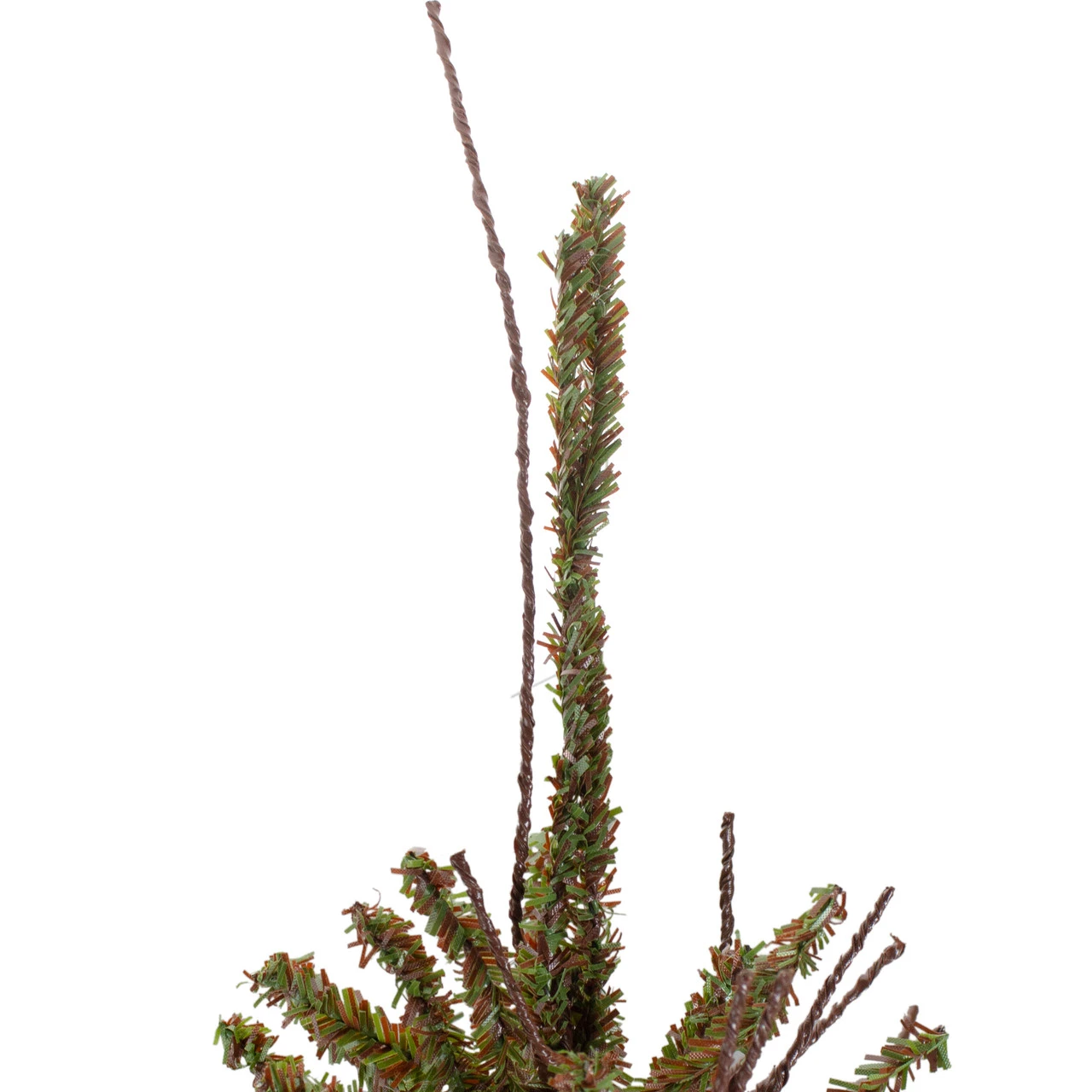 2.5' Green And Brown Warsaw Twig Artificial Christmas Tree With Burlap Base - Unlit - Image 4