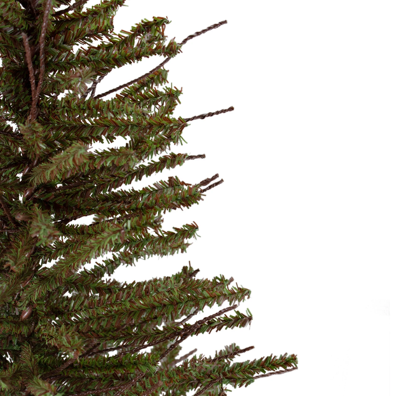 2.5' Green And Brown Warsaw Twig Artificial Christmas Tree With Burlap Base - Unlit - Image 3