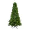 10' Pre-Lit Everett Pine Slim Artificial Christmas Tree, Clear Lights