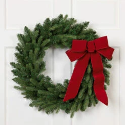 Frasier Fir Artificial Christmas Wreath - 24-Inch, Unlit