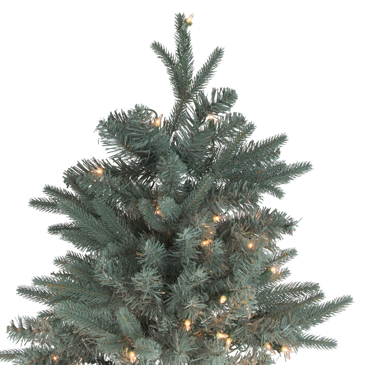 7.5' Pre-Lit Washington Frasier Fir Slim Artificial Christmas Tree - Clear Lights - Image 3